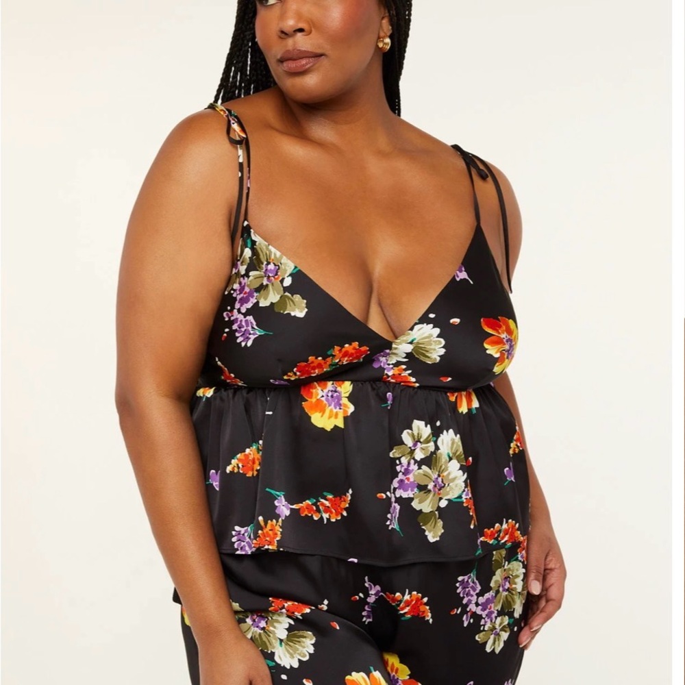 Savage x Fenty - NIGHT BLOOMS SATIN SLEEP CAMI